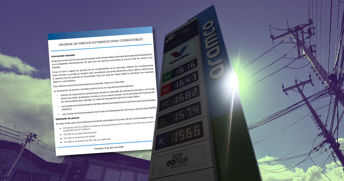 Precio de combustibles no sube para los próximos días confirma informe de la ENAP