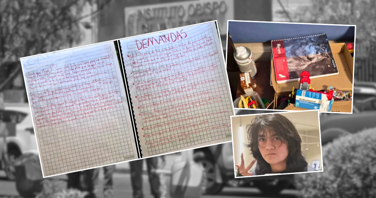 “Perdoné una vida, soy un héroe técnicamente já!”: el macabro manifiesto del escolar asesino de Calama