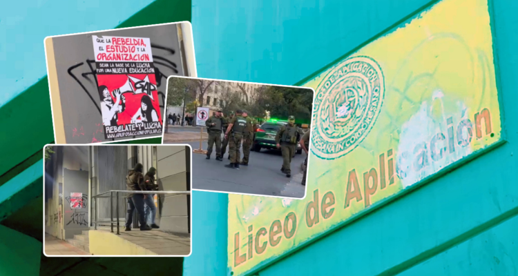 Liceo de Aplicación: desalojo pactado y diálogo con autoridades pone fin a jornada de toma estudiantil