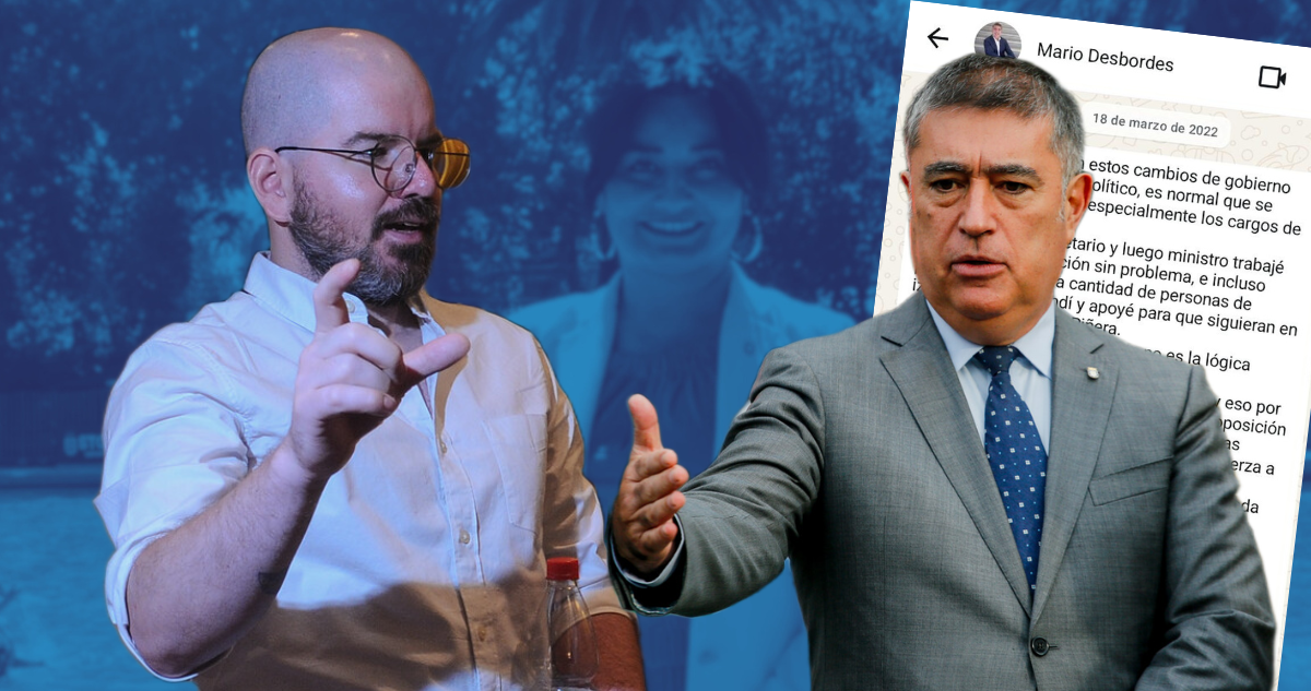 Round sin tregua: Jackson publica captura de WhatsApp para desmentir a Desbordes por caso Espinoza