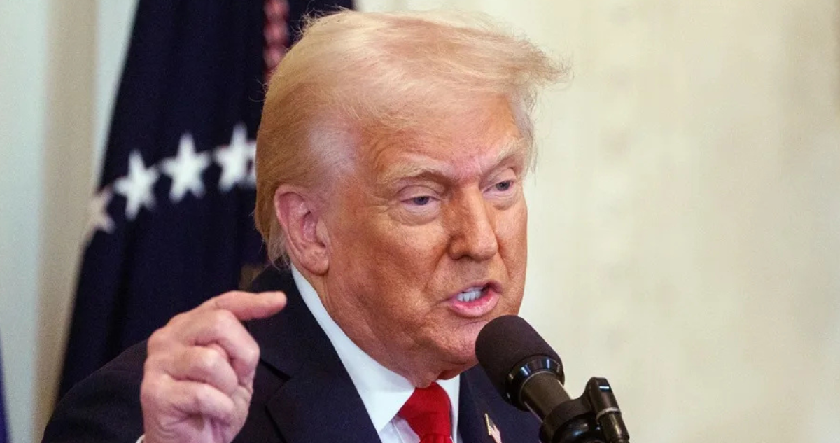 Imagen de archivo del presidente de EEUU, Donald Trump