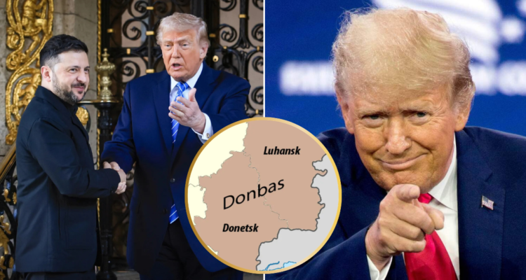 Ucrania planea cambiar el nombre de la región del Donbás a ’Donnyland’ para seducir a Trump