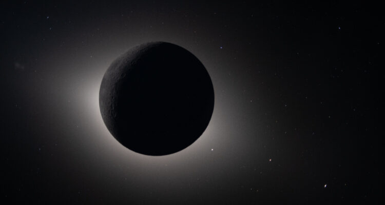 Foto del eclipse de Artemis II