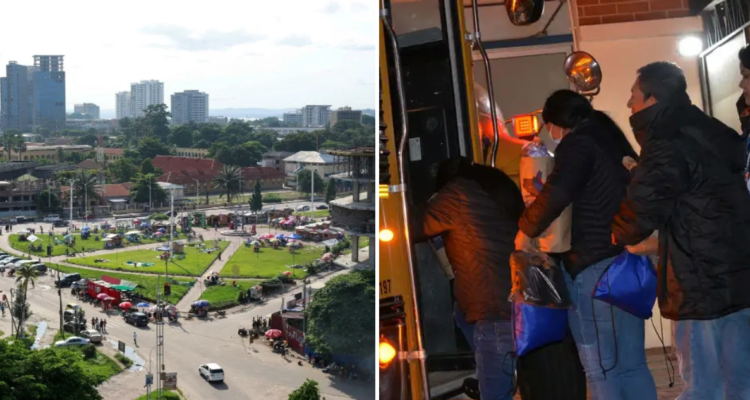 EEUU deportó 15 latinos al Congo