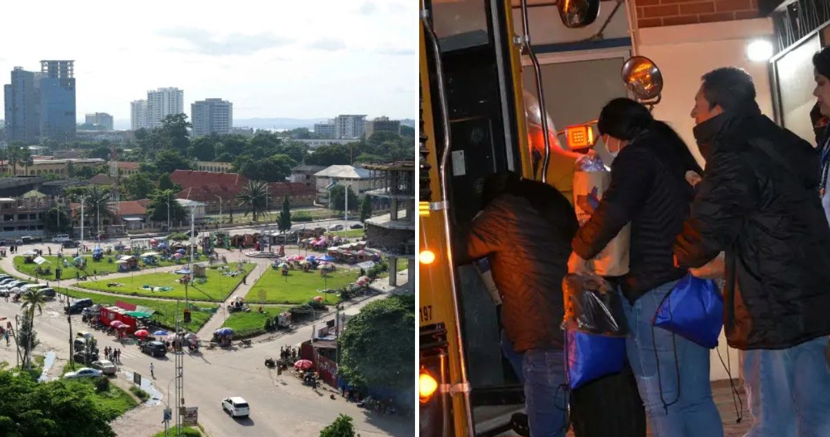 EEUU deportó 15 latinos al Congo