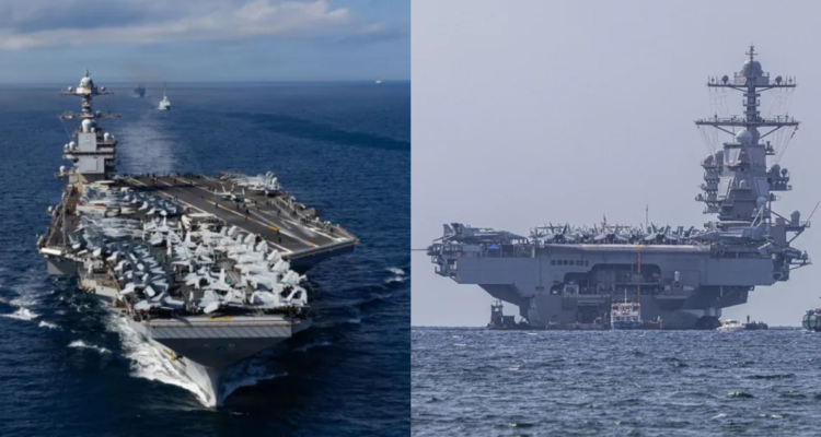 USS Gerald R. Ford, el portaaviones más poderoso del mundo, deja Medio Oriente para volver a EEUU