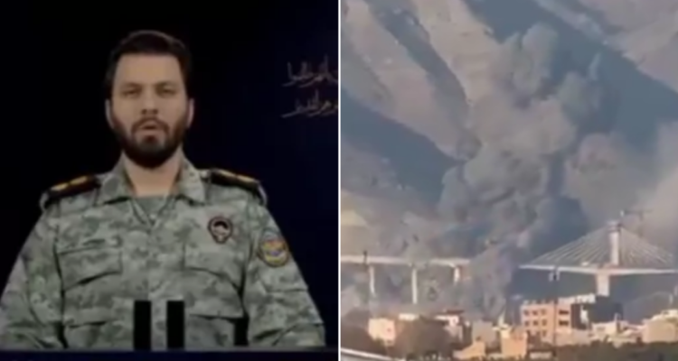 Ejército iraní amenaza con ataques "más devastadores que nunca" tras destrucción de puente en Alborz