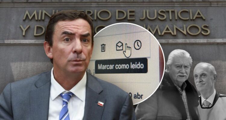 El correo que revela orden de no intervenir en causas de DDHH y tensiona versión oficial de Justicia