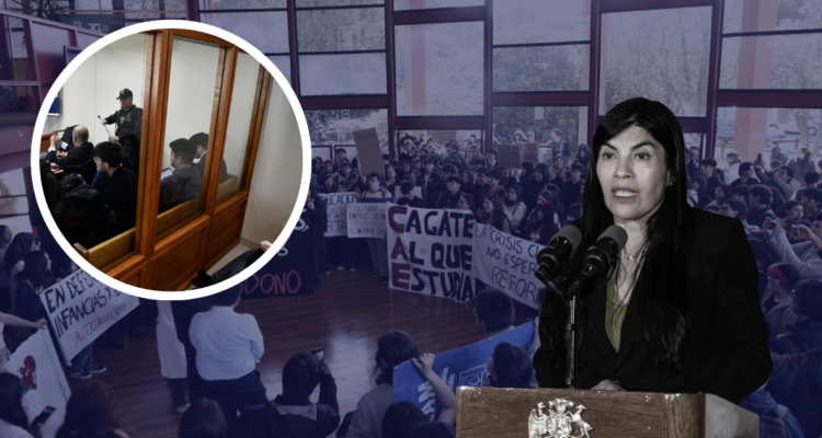 Manifestación y acusados por agresión a Lincolao.