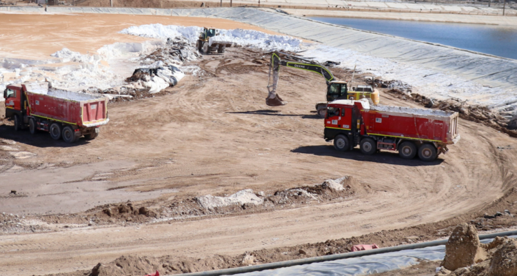 Extracción de litio