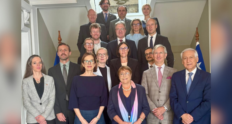 Embajadores de la UE en Chile se reunieron con Bachelet en el marco de su candidatura a la ONU