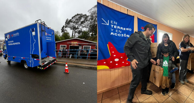 Entregan computadores a damnificados por incendios en Bío Bío: escuela de Tomé tendrá internet gratis