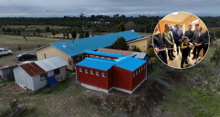 Inauguran proyecto sanitario en escuela rural de Calbuco que beneficiará a más de 60 estudiantes