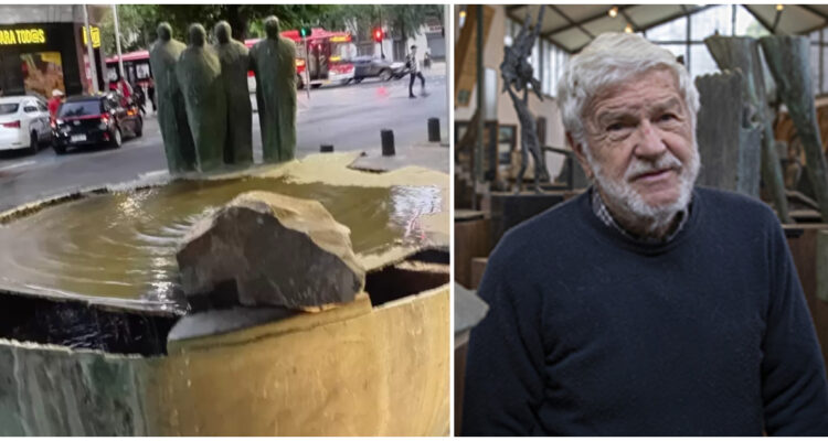 “Estoy muy dolido”: Desaparece obra clave de Mario Irarrázabal y artista denuncia abandono municipal