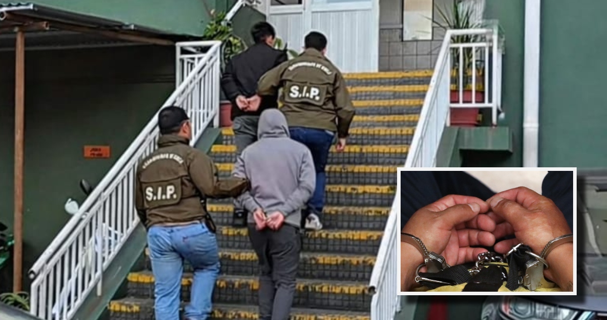 Estudiante en prisión preventiva por ingresar con arma hechiza a liceo en Talcahuano: se fotografió con escopeta en baño del recinto