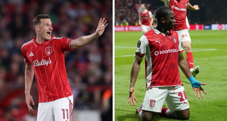 Semis de Europa League: Nottingham y el Braga lograron mínimas ventajas y sueñan con final