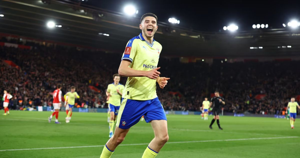 Southampton eliminó al Arsenal en la FA Cup.