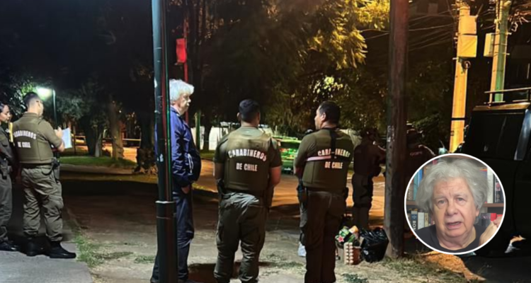 Investigan instalación de bomba simulada en el exterior de la casa de Fernando Villegas en Ñuñoa