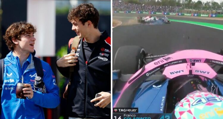 Oliver Bearman culpó a Franco Colapinto por fuerte choque en GP de Japón.
