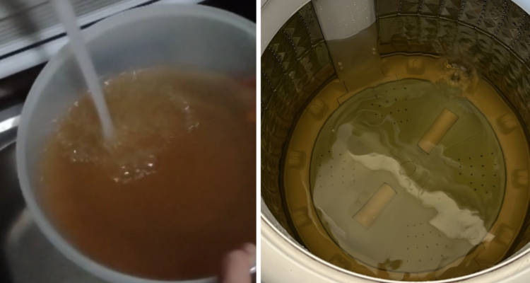 Vecinos de Escuadrón en Coronel acusan turbiedad del agua potable: “El problema ha existido siempre”