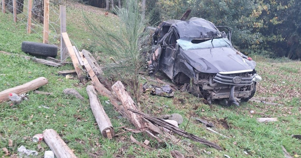 Muere en accidente pareja de machi ligada a ritual que terminó con dos fallecidos, Millaray Huichalaf