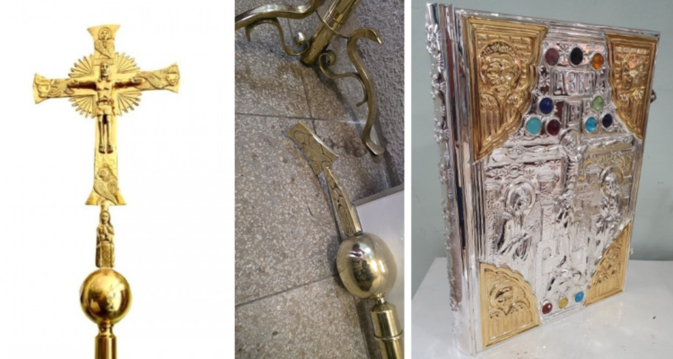 Parroquia de Coronel ha sufrido 3 robos en dos semanas: cruces de bronce y evangelario parte del botín