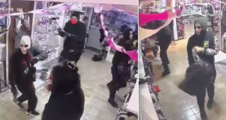 Delincuentes enmascarados y armados ejecutan millonario robo en Coronel: encañonaron a dueña de tienda