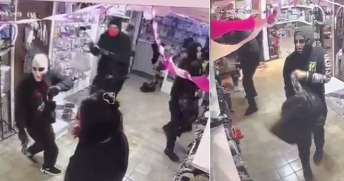 Delincuentes enmascarados y armados ejecutan millonario robo en Coronel: encañonaron a dueña de tienda