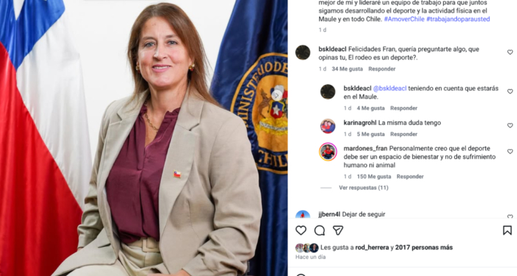 Seremi de Deporte del Maule discrepa de ministra Duco por rodeo: está en contra del sufrimiento animal