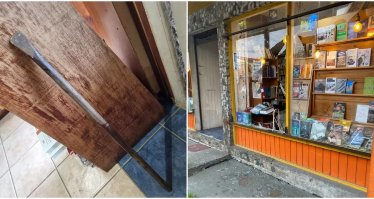 Diputado Barría tilda de reprochable ataque a librería de Ancud a manos de hombre vinculado al nazismo