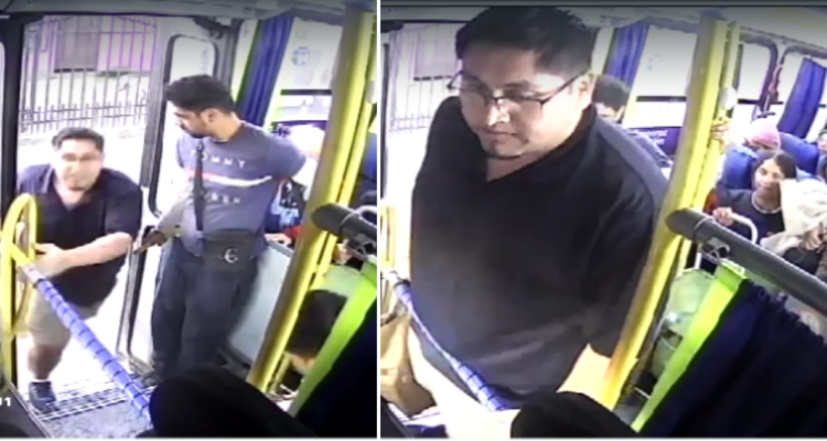 Pasajero que quería bajar en paradero no autorizado golpeó a chofer de micro por no abrirle la puerta