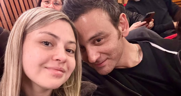 Antonia junto a su padre, Gonzalo Ramírez