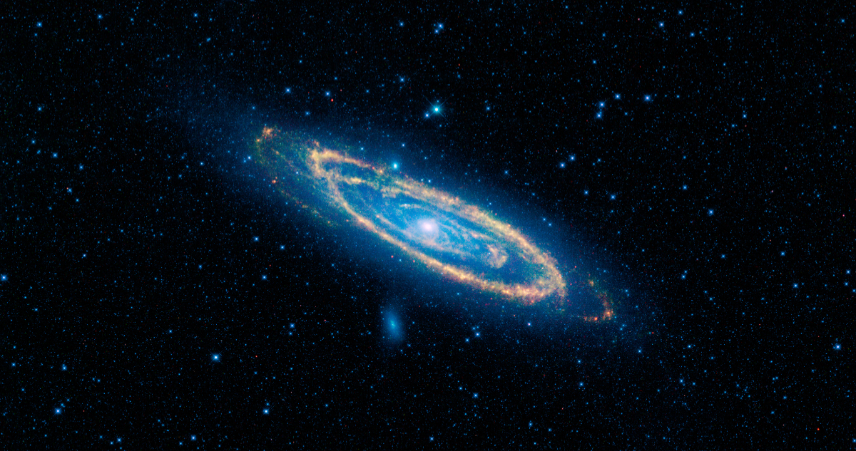 Foto de la galaxia Andrómeda
