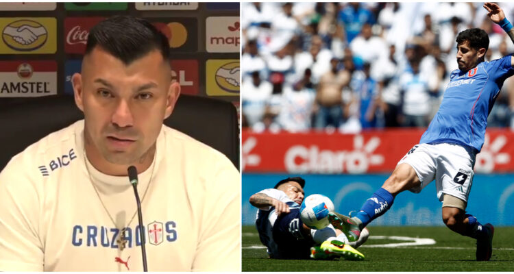 Gary Medel en previa UC-Boca hablando de La U