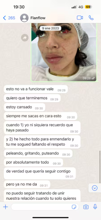 "Quería matarme": Gatita Veve revela imágenes de supuesta agresión de influencer, hijo de Pancho López