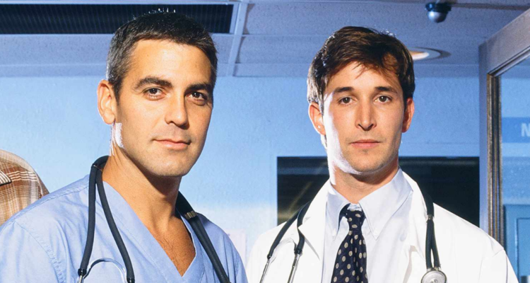 George Clooney y Noah Wyle en ‘ER’