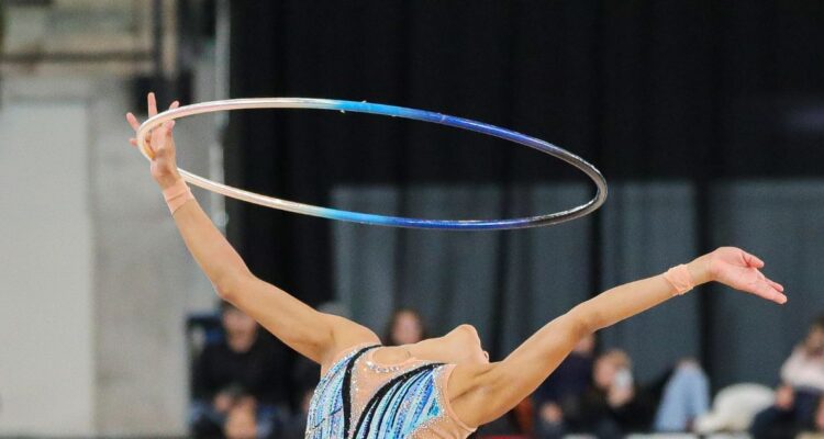 gimnasia rítmica foto de contexto