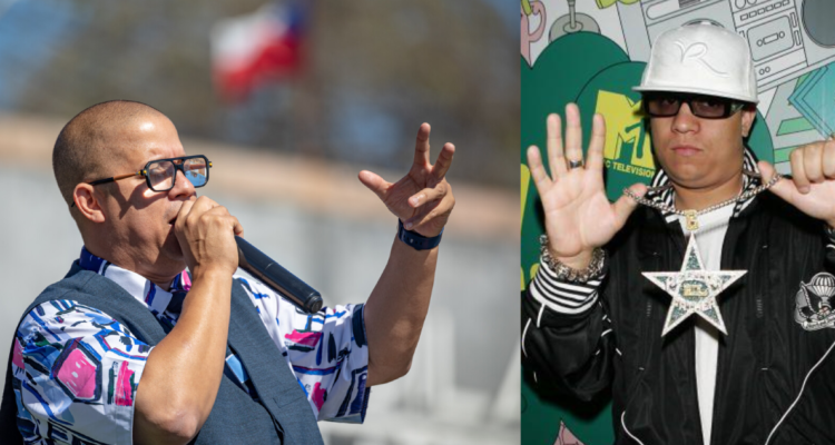 Héctor el Father predicando en Viña del Mar.