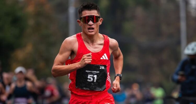 Hugo Catrileo enfrentará sus primeros 42K en la Maratón de Santiago.
