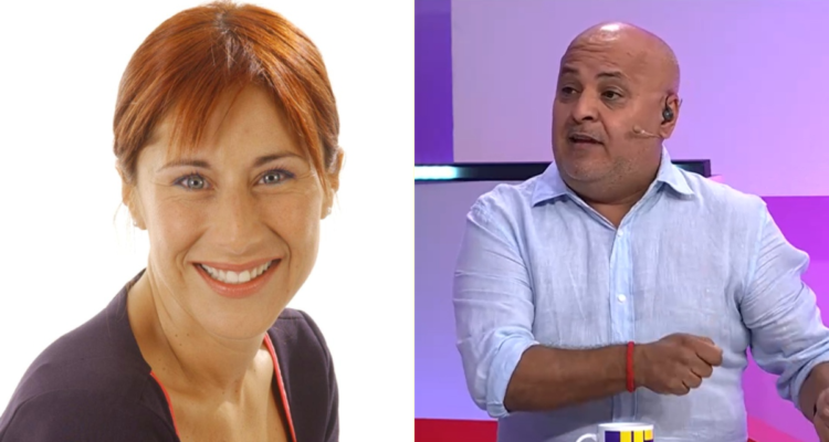Elvira López y Miguel Acuña