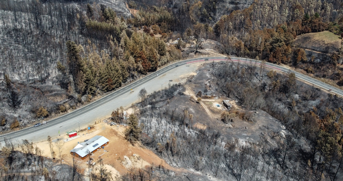 Bío Bío: exautoridades y víctimas de incendio Santa Ana en 2023 cuestionan demora de investigación