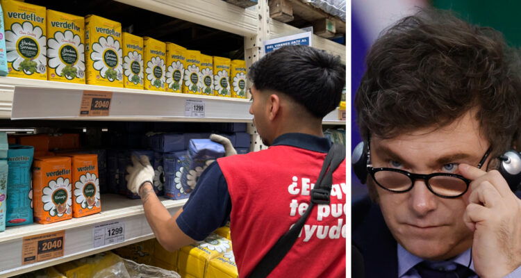 El IPC en Argentina fue del 32,6% interanual en marzo y Milei afirma: "La inflación nos repugna"