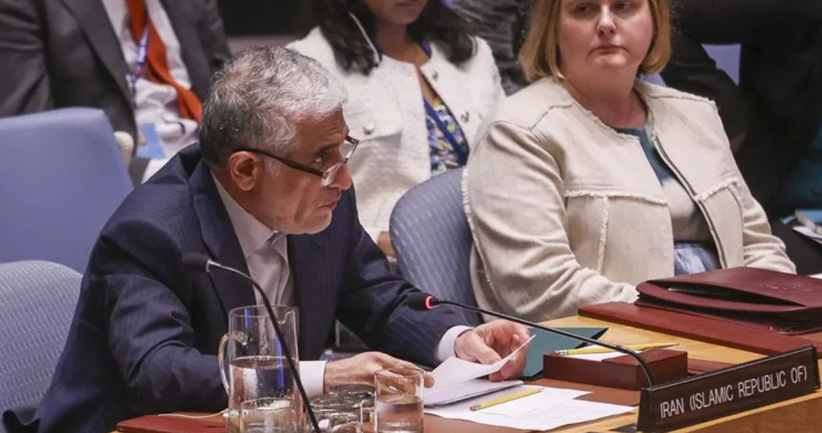 Imagen de archivo del embajador Amir Saeid Iravani, embajador de Irán ante la ONU