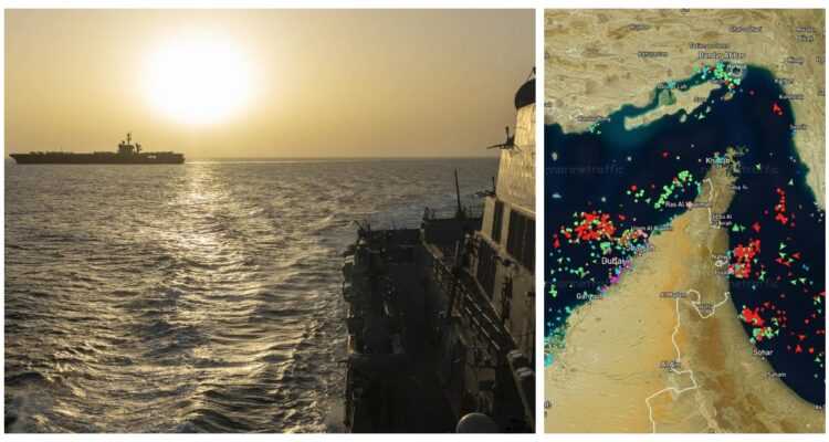 EEUU ataca y captura carguero de Irán que intentó burlar su bloqueo en el Estrecho de Ormuz