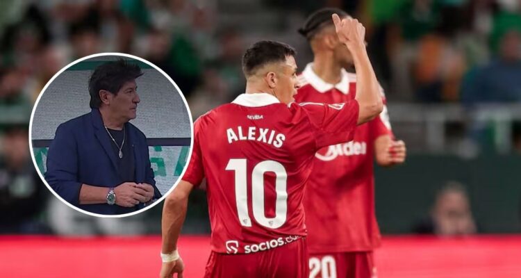 Iván Zamorano y Alexis Sánchez foto de contexto