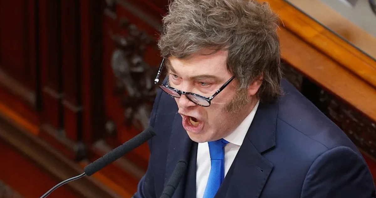 Imagen de archivo del presidente de Argentina, Javier Milei