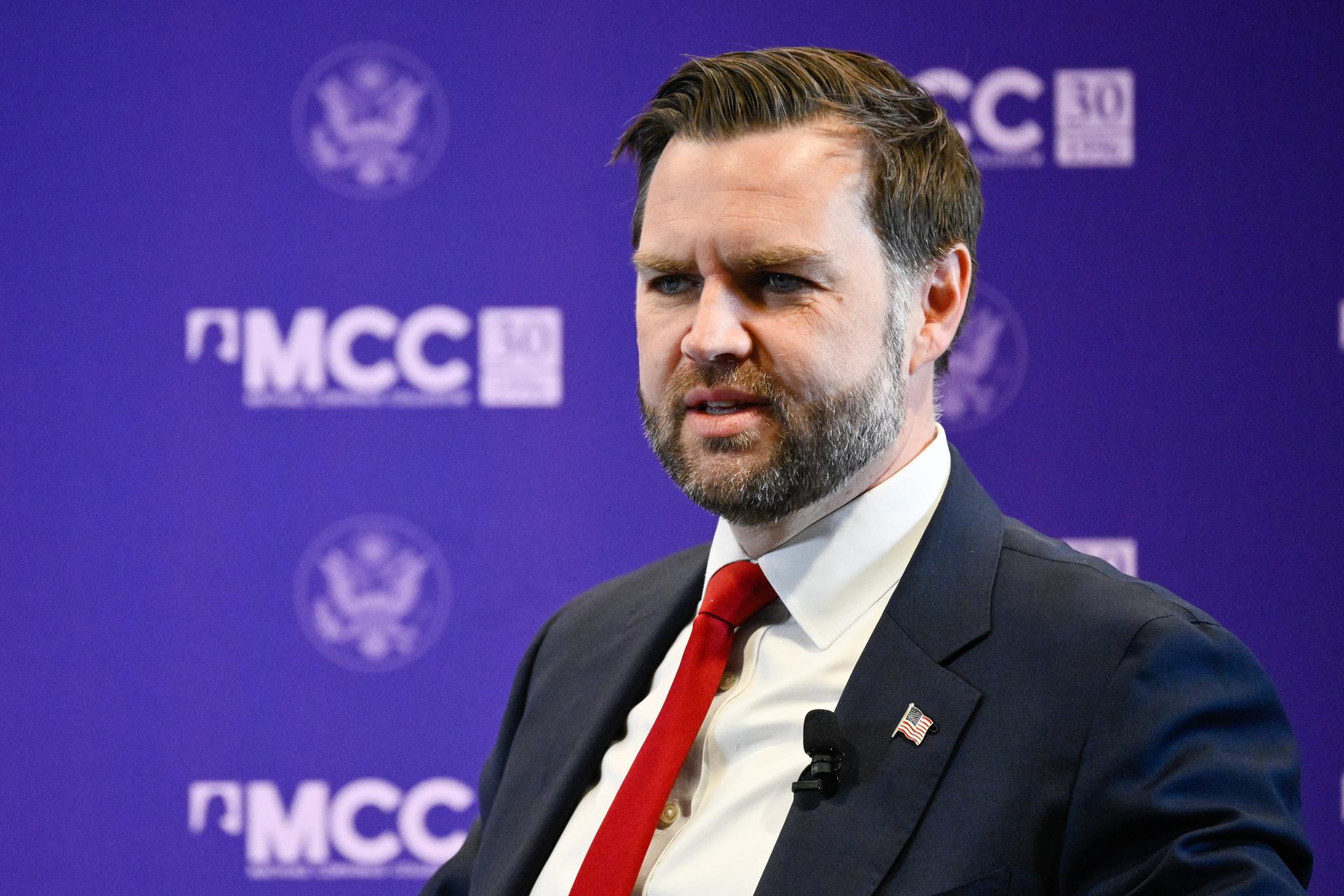 El vicepresidente de EEUU, JD Vance