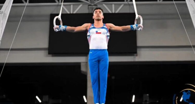 La rutina con la que Joaquín Álvarez quedó entre los mejores de las anillas en Copa Mundial de Croacia