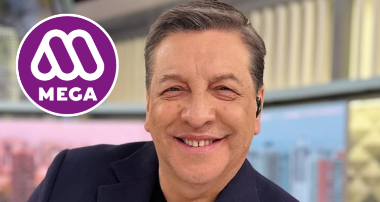 Julio César Rodríguez y logo de Mega