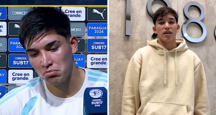 Argentino Julio Coria se disculpó por ofensas a Colombia en Sudamericano Sub 17.